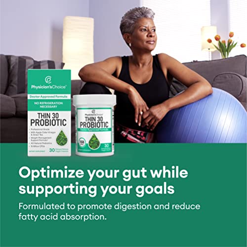 Physician's CHOICE Probiotics for Weight Management & Bloating- 6 Probiotic Strains Physician's CHOICEAu supplements