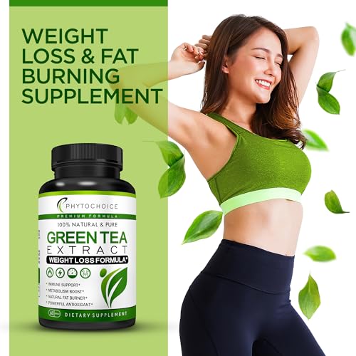 Green Tea Extract-Natural Appetite Suppressant for Weight Loss for Women and Men-Green PHYTOCHOICEUS supplements