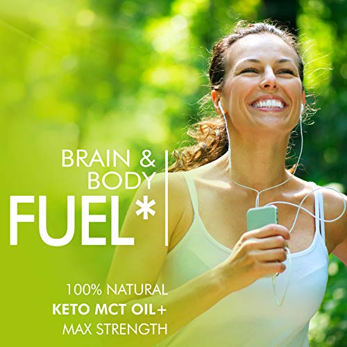 Slim Heat Keto MCT Oil Capsules with C8 & C10 - Fast Acting Ketosis Brain & Body Fuel Slim HeatUS supplements