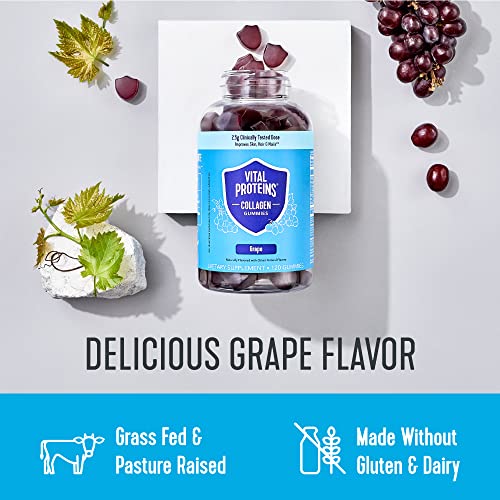 Vital Proteins Collagen Gummies, 2.5g of Clinically-Tested Collagen for Hair, Skin Vital ProteinsUS supplements