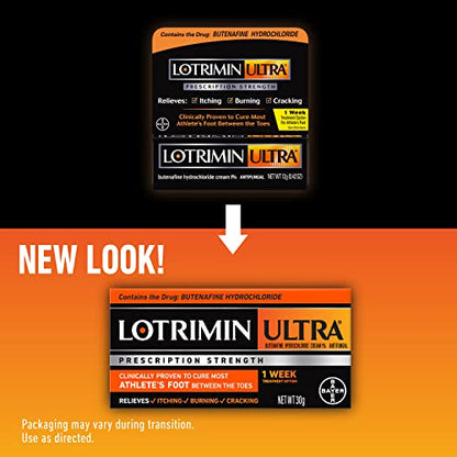 Lotrimin Ultra 1 Week Athlete's Foot Treatment - Antifungal Cream, 30 Gram LotriminUS supplements