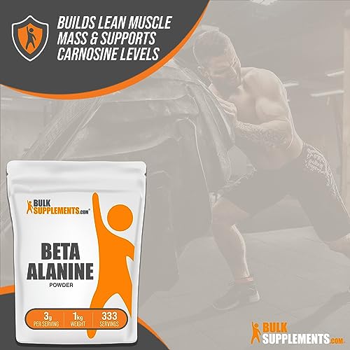 BULKSUPPLEMENTS.COM Beta Alanine Powder - Beta Alanine Pre Workout, Beta Alanine BULKSUPPLEMENTS.COMUS supplements