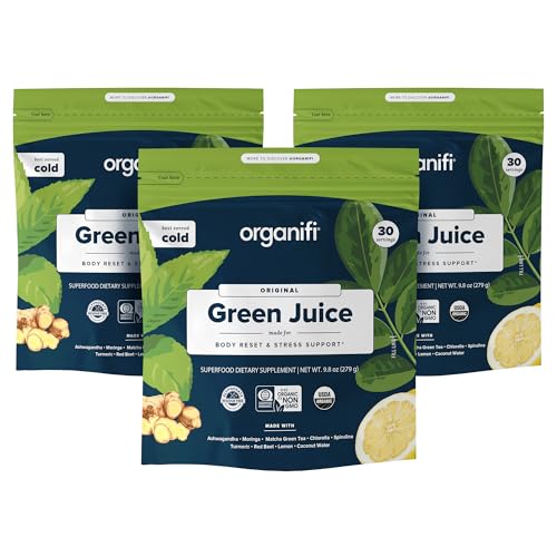 Organifi Green Juice - Organic Superfood Powder - 90-Day Supply - Organic Vegan Greens OrganifiUS supplements