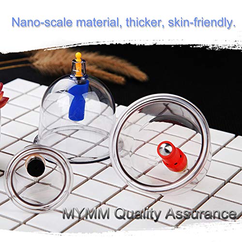MYMM 12 Cupping Cups Sets Biomagnetic Traditional Professional Chinese Therapy Massage MYMMAu supplements