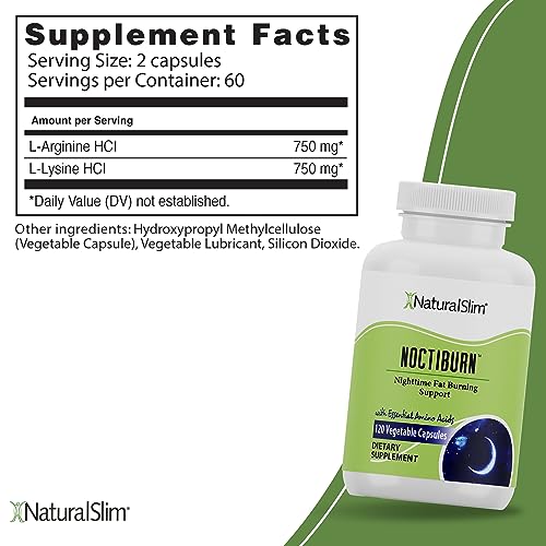 NaturalSlim NoctiBurn Night Fat Burning Support & Metabolism Support Supplements with Essentials NaturalSlimAu supplements