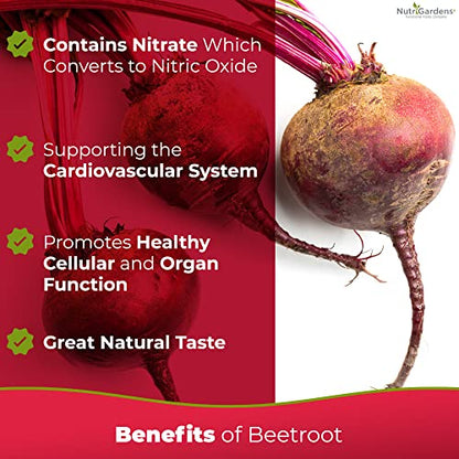 BEET BOOST for Stamina by NutriGardens - Increase Endurance & Circulation – Concentrated Beet BoostUS supplements