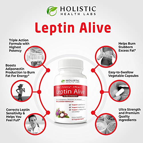 Holistic Health Labs Maximum Leptin Weight Management for Women, Extra Strength Holistic Health LabsAu supplements