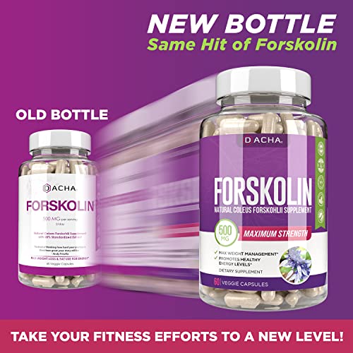 DACHA Natural Forskolin Max Strength Formula- 500mg Coleus Extract, Keto Diet Pills That DACHAUS supplements