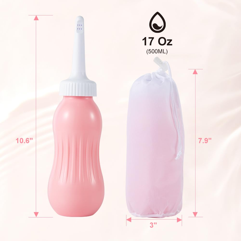 OFFO Peri Bottle 2 PCS for Postpartum Recovery, 17OZ (500ML) Labor and Delivery Essentials OFFOAu supplements