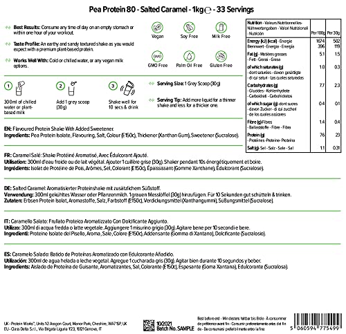 Protein Works - Pea Protein Isolate Protein Powder | 100% Plant-Based & Natural Protein WorksUS supplements
