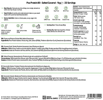 Protein Works - Pea Protein Isolate Protein Powder | 100% Plant-Based & Natural Protein WorksUS supplements