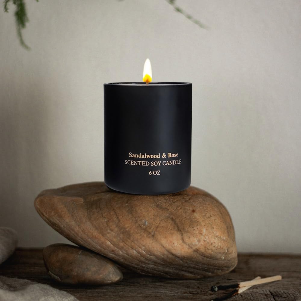 Scented Candles for Women,Premium Sandalwood Rose Aromatherapy Candles, Home Scented Candle Kelly's Custom CandlesAu supplements