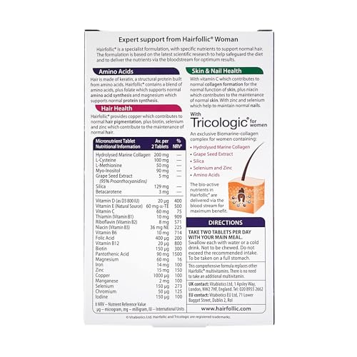 Hairfollic Her 60 Tablets HairfollicAu supplements