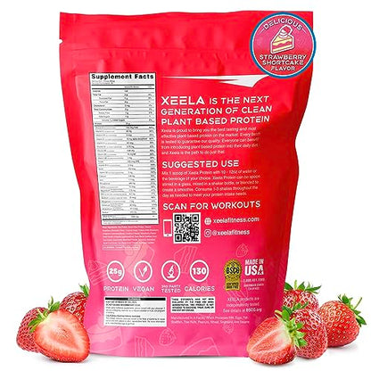 XEELA Plant Based Vegan Protein Powder - Independently Tested - 25g High Protein XEELAUS supplements