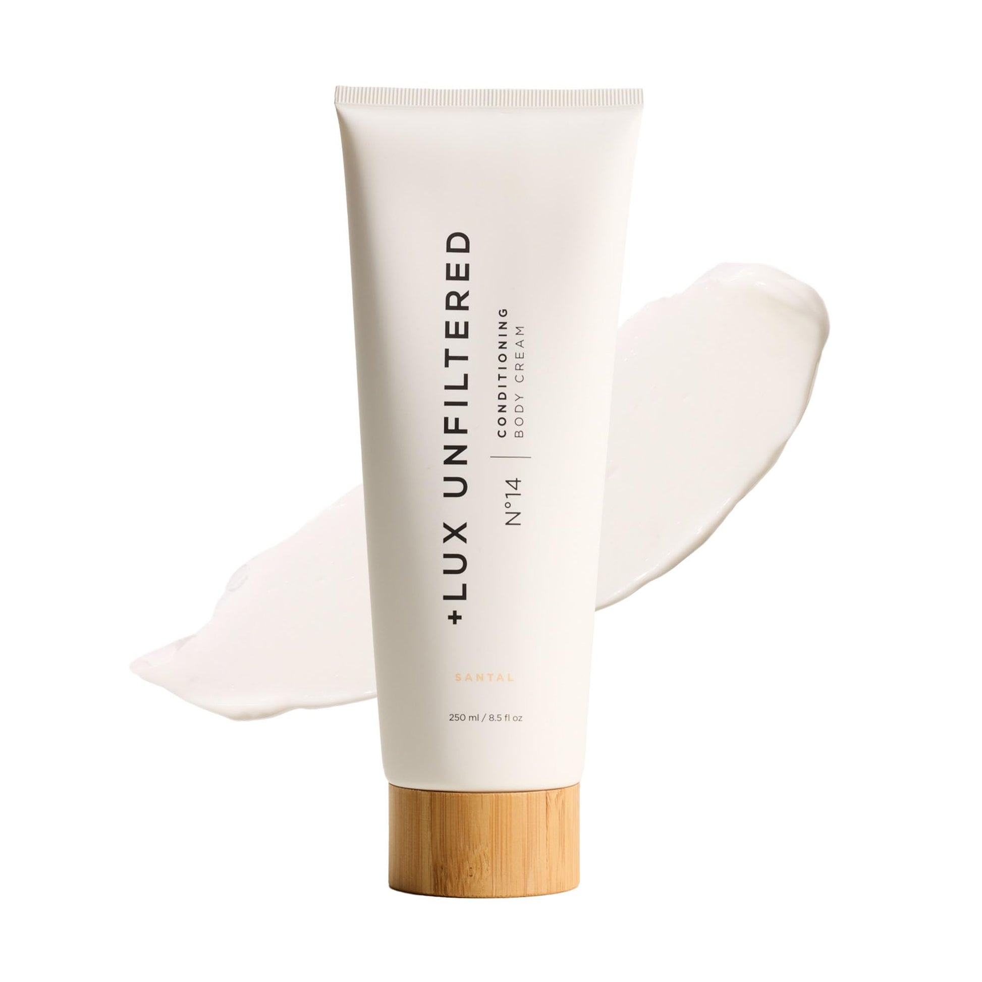 '+ Lux Unfiltered Tall Pour N°14 Body Lotion for Women - Moisturizing Body Cream with Jojoba, Squalane, Shea Butter, Vitamin C & Hyaluronic Acid - Hydrating Body Lotion, Non-Greasy - Santal '+ Lux UnfilteredAu supplements