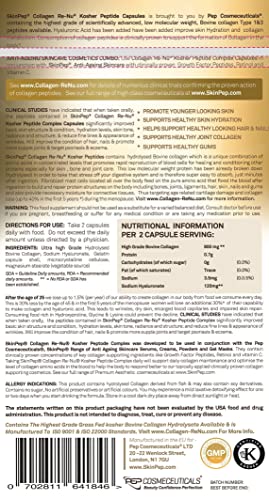 SkinPep Collagen Re-Nu Bovine Liquid Shot - The Anti-Ageing Collagen Bovine Collagen Skin PepUS supplements