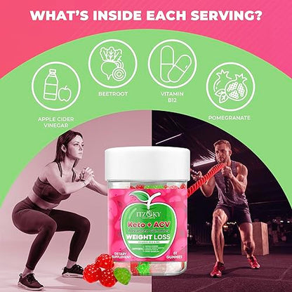 Keto Acv Gummies for Advanced Weight Loss & Belly Fat Burn - Pro Active Super Apple Heath SecretUS supplements