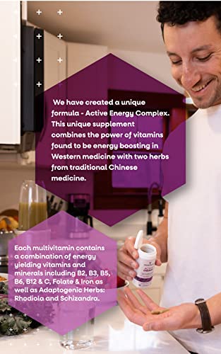 Vegetology Energy Supplements – Iron, Vitamin C & B2, B12, Folate & More – Vitamin Supple VEGETOLOGYUS supplements