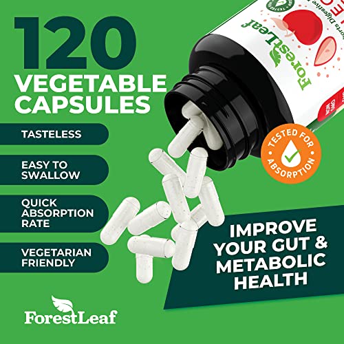 ForestLeaf - Apple Cider Vinegar Capsules with Cayenne Pepper Powder 1200mg ForestLeafUS supplements