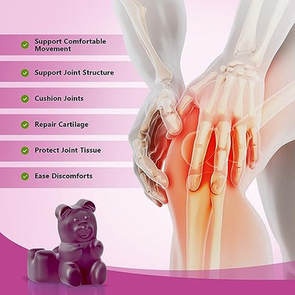 UPNEUTRI Glucosamine Chondroitin Gummies Sugar Free, Extra Strength 1500mg UPNEUTRIUS supplements