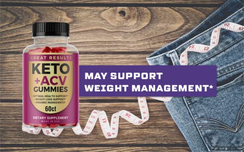 Lomilan Great Results Keto Gummies, Great Results Keto ACV Gummies, 180 Count LomilanAu supplements