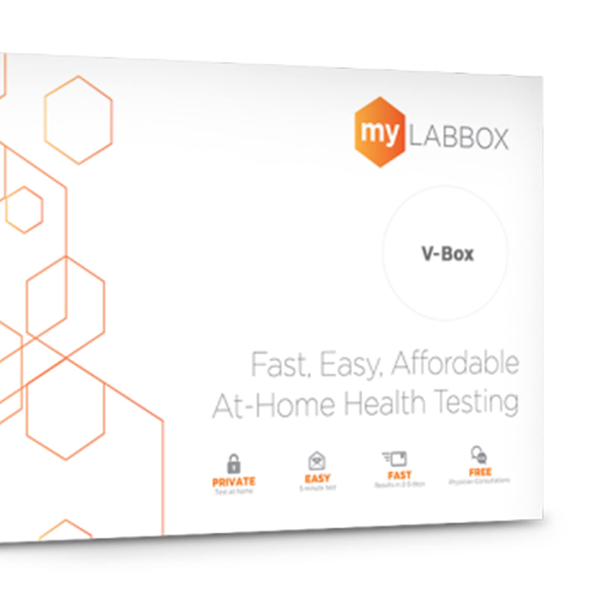 myLAB Box STD at Home Test for Yeast, Vaginal Health Combo CLIA Lab Certified Results myLAB BoxAu supplements