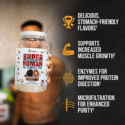 ALPHA LION Superhuman Whey Protein Powder, Great Tasting Pure Whey Protein Isolate ALPHA LIONUS supplements