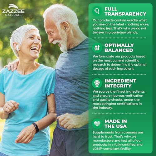 Zazzee Extra Strength Ojibwa Tea 500 mg, 180 Vegan Capsules, Rene Caisse's Original ZazzeeUS supplements