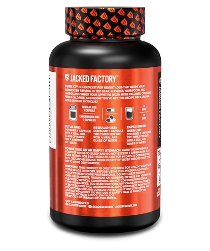 Burn-XT Clinically Studied Fat Burner & Weight Loss Supplement - Appetite Jacked FactoryUS supplements