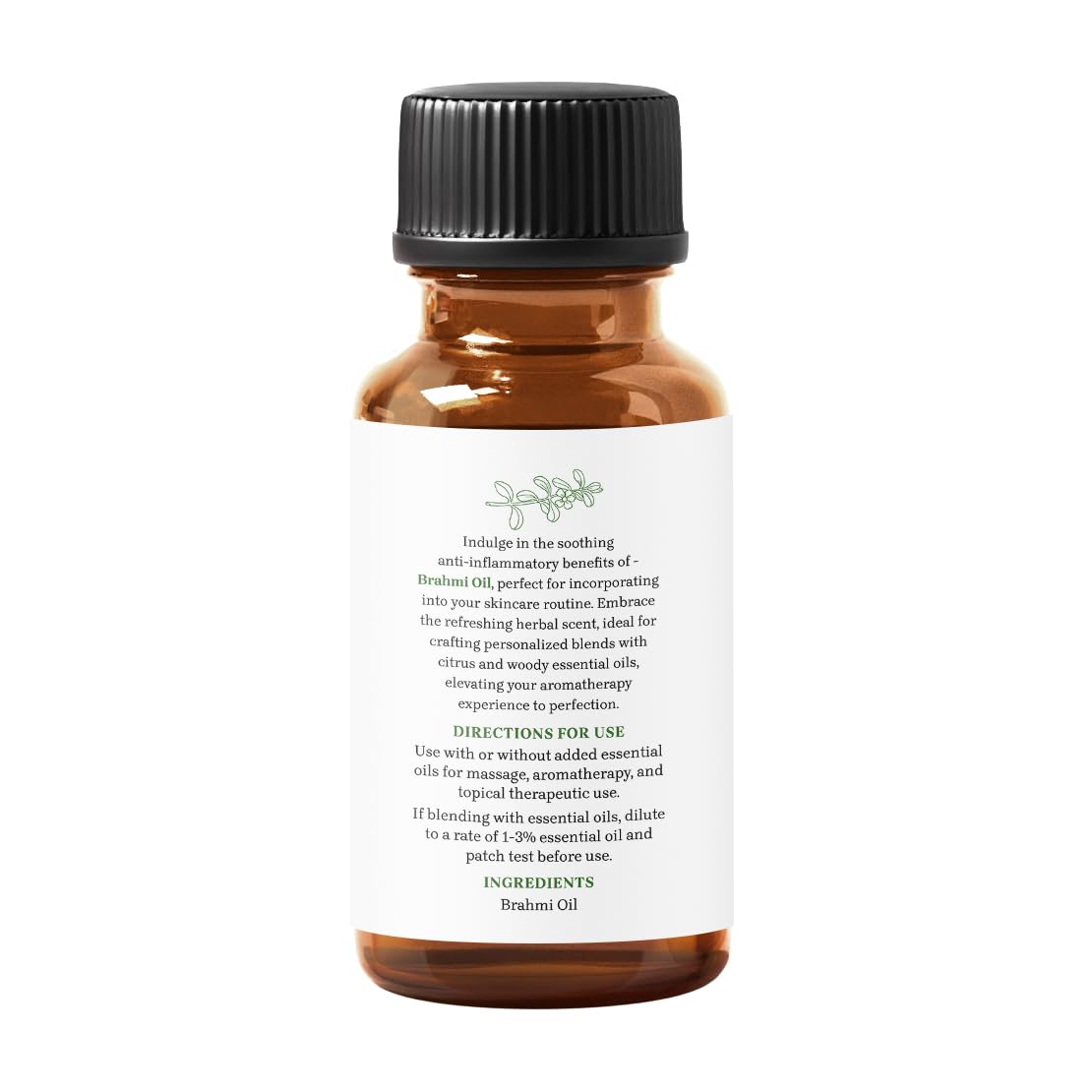 Essential Delights Brahmi Oil - Premium Undiluted Carrier Oil (1 oz) | for Skin, Face, Body, Hair Revitalization Essential DelightsAu supplements