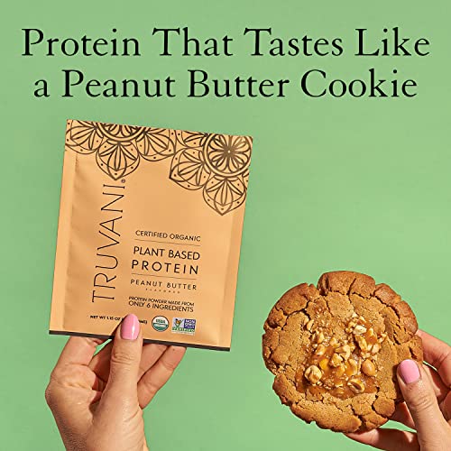 Truvani Organic Vegan Protein Powder Sample Pack - 20g of Plant Based Protein, Organic TruvaniUS supplements