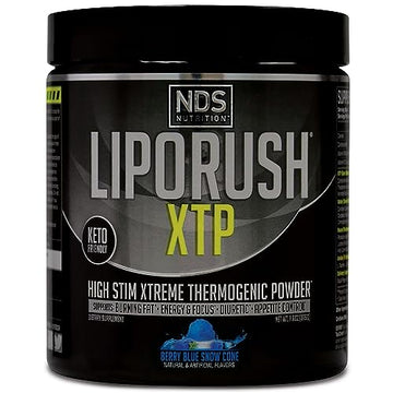 LIPORUSH NDS Nutrition XTP Thermogenic Fat Burner with L-Carnitine - Energy, Focus LIPORUSHAu supplements