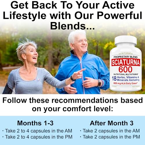 Sciatica Supplement with 600 mg Alpha Lipoic Acid - Sciatic Nerve Support NuturnaAu supplements