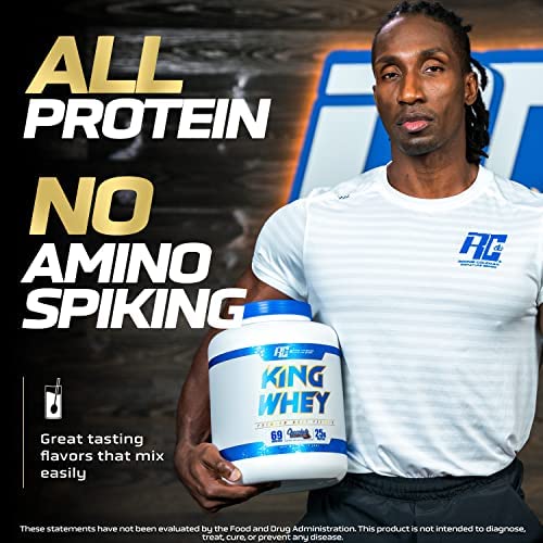 Ronnie Coleman Signature Series Whey Concentrate + Isolate Protein Powder, Pre Workout Ronnie Coleman Signature SeriesUS supplements