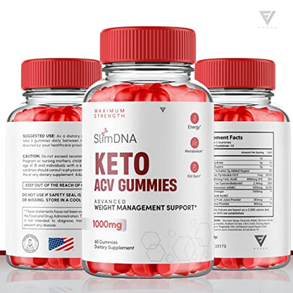 Slim DNA Keto Plus ACV Gummies Slimdna Keto ACV Gummies 500 MG Advanced FyvusUS supplements