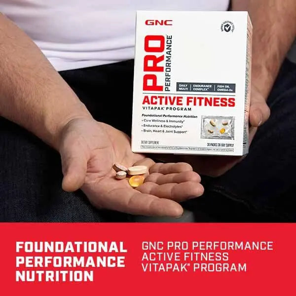 GNC Pro Performance Active Fitness Vitapak Program | 30 Servings GNCAu supplements