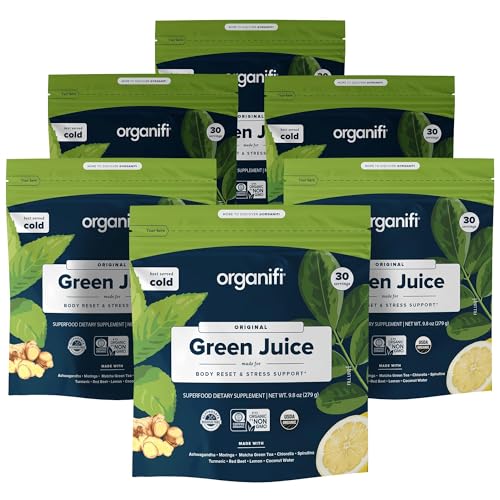 Organifi Green Juice - Organic Superfood Powder - 180-Day Supply - Organic Vegan Green OrganifiUS supplements