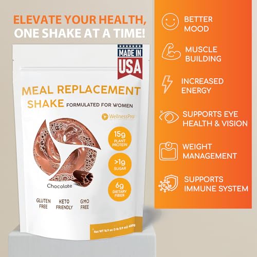 HARMONIFY Meal Replacement Shake for Women with Chocolate Flavor, 15g Plant Based HARMONIFYAu supplements