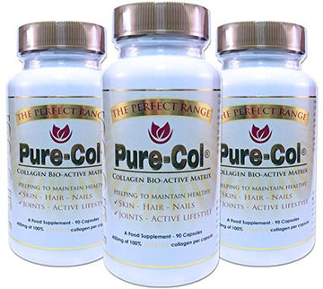 Pure-Col Pure Collagen Bio-Active Matrix Capsules The Perfect RangeAu supplements