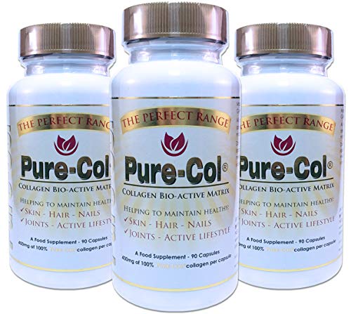 Pure-Col Pure Collagen Bio-Active Matrix Capsules The Perfect RangeAu supplements