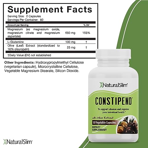 NaturalSlim Constipend - Laxative for Constipation Relief, and Colon Cleanse Supplement NaturalSlimAu supplements