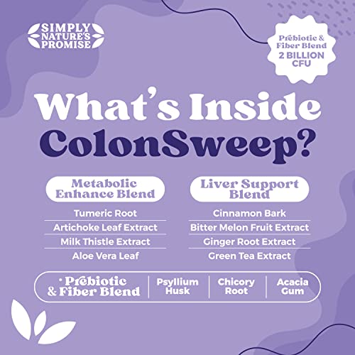 Simply Nature's Promise - ColonSweep Psyllium Husk Powder Colon Cleanser, 8 oz. COLON SWEEPUS supplements