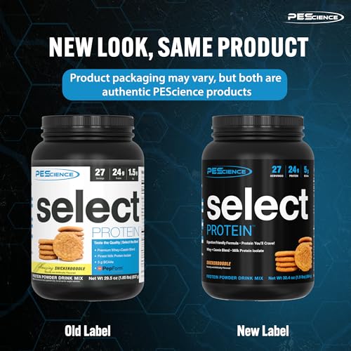 PEScience Select Low Carb Protein Powder, Snickerdoodle, 27 Serving, Keto Friendly PEScienceUS supplements