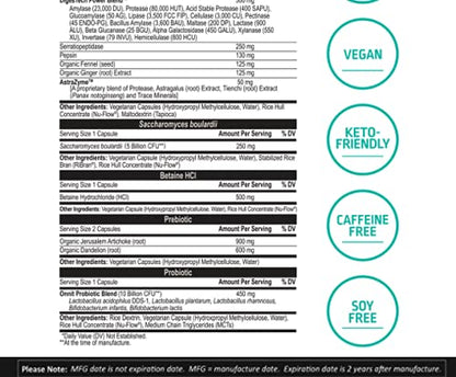 ONNIT Total Gut Health - Complete Probiotics & Digestive Enzyme Supplement ONNITUS supplements