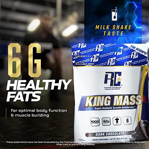 Ronnie Coleman Signature Series King Mass XL Mass Gainer Protein Powder, Muscle Gainer Ronnie Coleman Signature SeriesUS supplements
