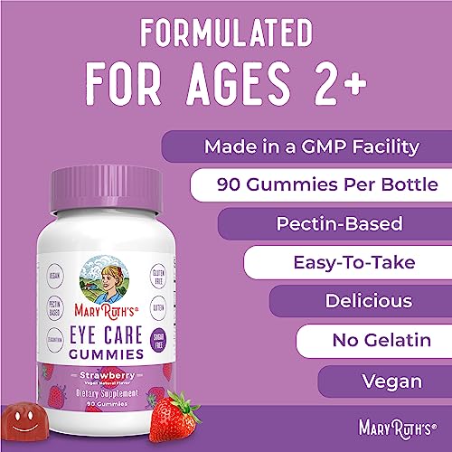 MaryRuth's Eye Care Gummies | Zeaxanthin and Lutein | 45 Day Supply MaryRuth OrganicsUS supplements