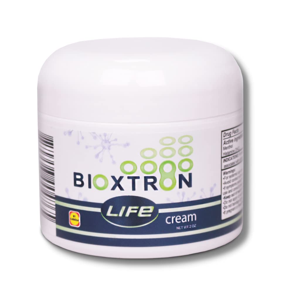 Bioxtron Life AFA Stem Cell Supplement - Joint Support & Muscle Pain - Immune System Support - Support Energy Levels - Stem Cell Production - Blue Green Algae Spirulina - 90 Caps + Cream 2 oz BioxtronAu supplements